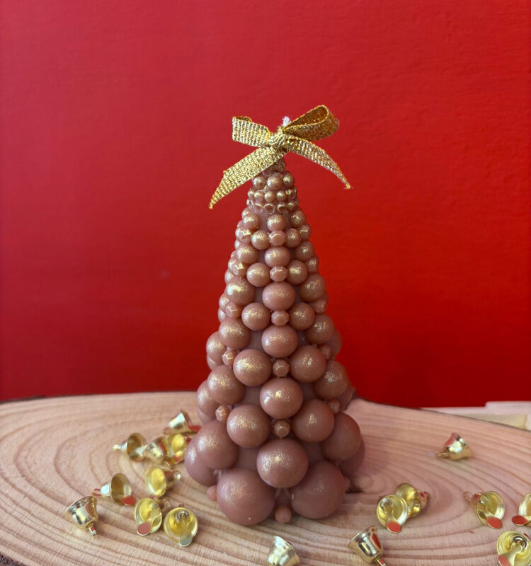 Albero bolle grande - Candela in cera di olive