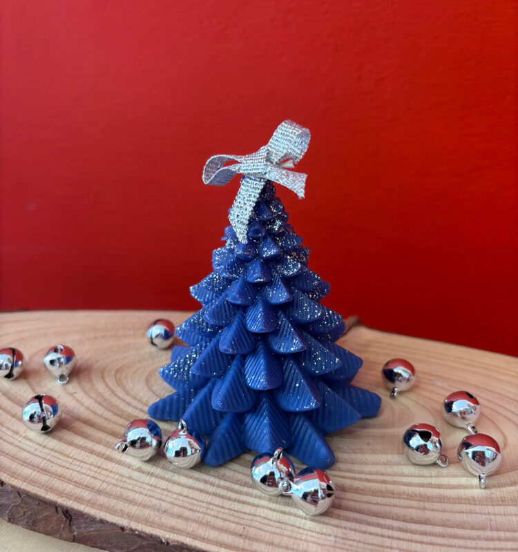 Albero punte - Candela in cera di olive