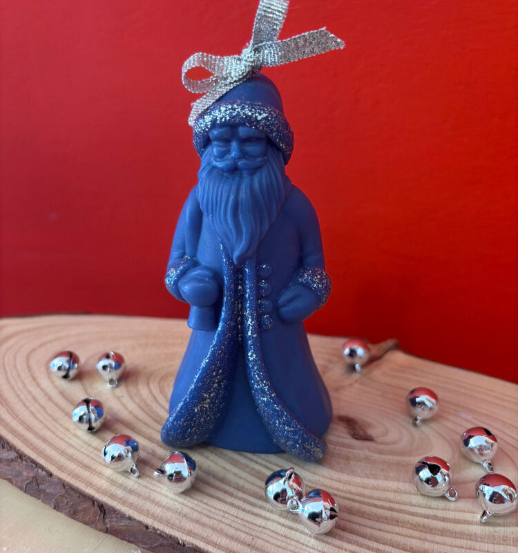 Babbo Natale - Candela in cera di oliva