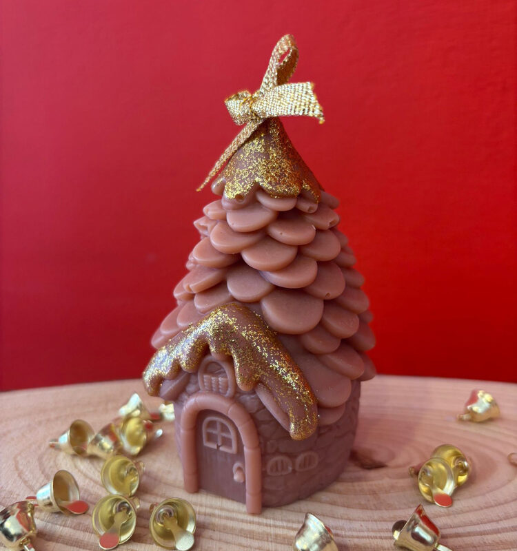 Casetta - Candela in cera di oliva