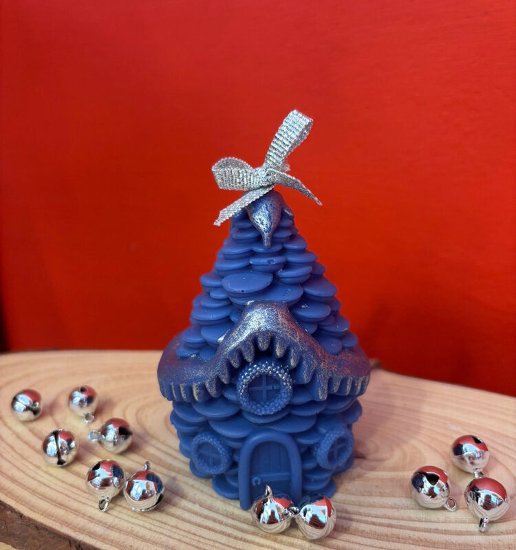 Casetta - Candela in cera di oliva