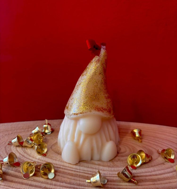 Gnomo - Candela in cera di oliva