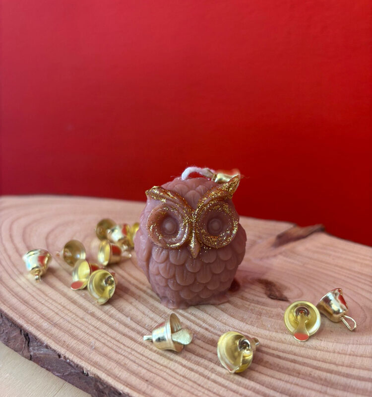 Gufetto - Candela in cera di olive