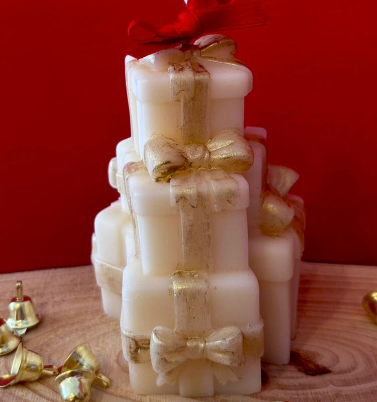 Pacchetti regalo - Candela in cera di oliva