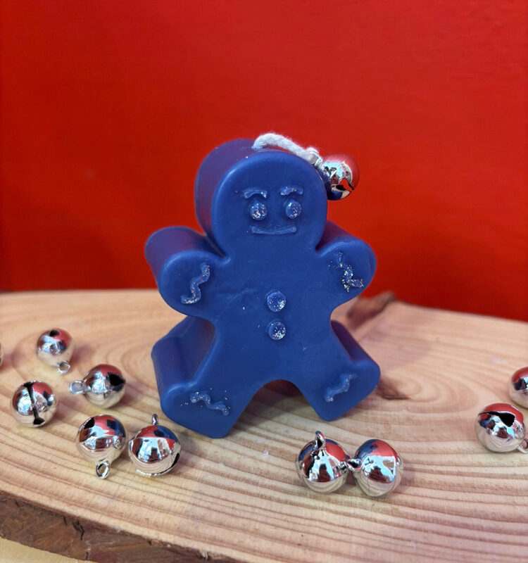 Pan di zenzero - Candela in cera di oliva